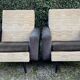 Paire de fauteuils vintage des années 50-60