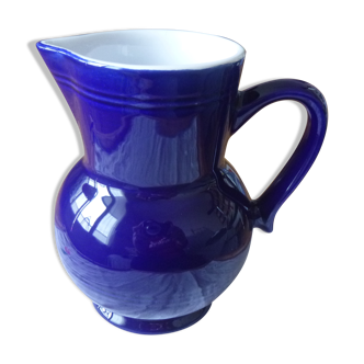 Blue pitcher Emile Henry