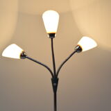 Mid-century Floor Lamp,Adjustable shades,1960's.