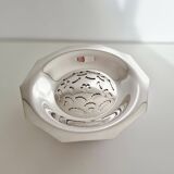 Antique butter dish Coquillor-glace in silver-plated metal