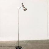 Mid-century minimalist floor lamp by the SLZ team for Swisslamps International, 1960s.