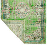 Anatolian handmade vintage rug 241 cm x 160 cm