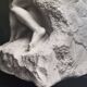 Old photograph by Eugène Fiorillo after Auguste Rodin, the kiss, silver print