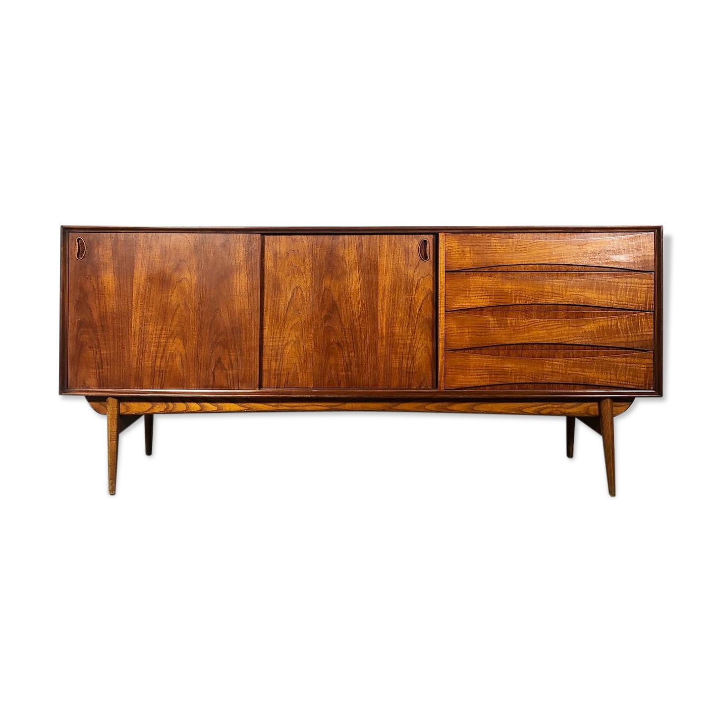 Teak sideboard by Oswald Vermaercke, 1950