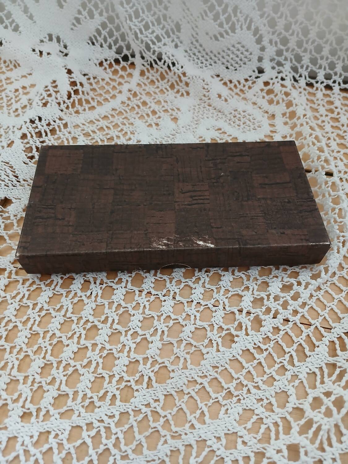 12 antique olive wood knife holders