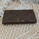 12 antique olive wood knife holders