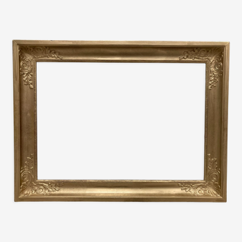 Old gilded frame