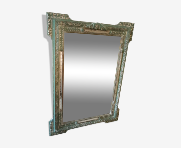 Miroir mercure bois platre