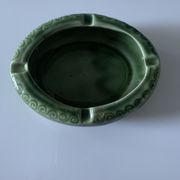 Cendrier arabesque vert