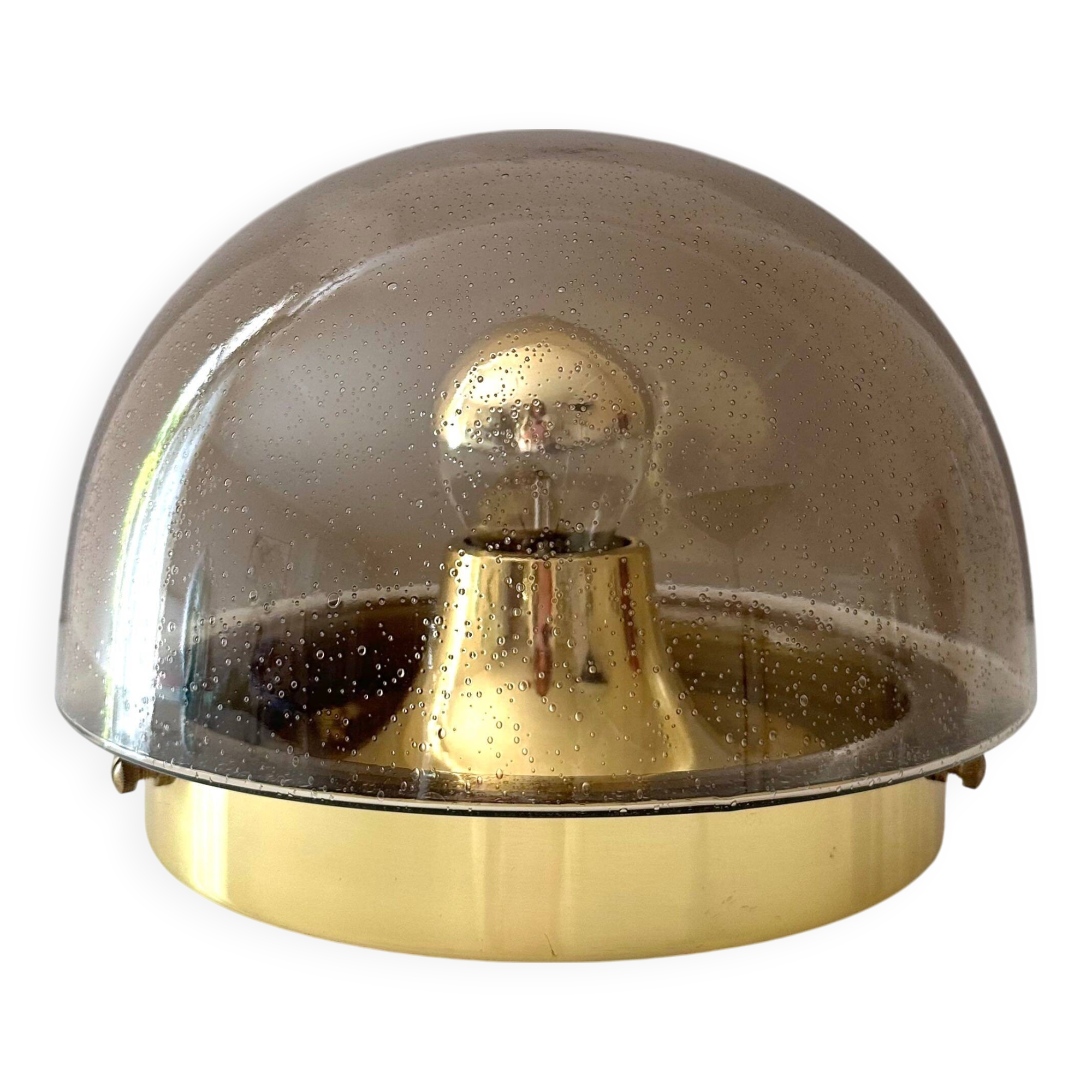 Wall lamp by Limburg Glashütte, Modernist lamp