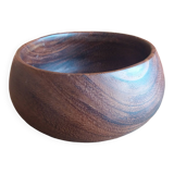 Turned wood bowl