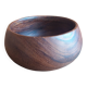 Turned wood bowl