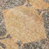 3x11 Mustard Brown Oriental Vintage Runner Rug, 85x329Cm