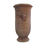Terracotta vase . .