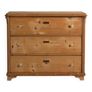 Large antique chest of drawers (circa 1920)
