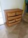 Meuble de rangement - commode bois – 8 tiroirs en osier -campagne bohême