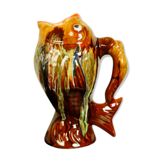 Zoomorphic ceramic pitcher