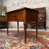 Men's dressing table in mahogany stamped period Louis XVI XVIII th century