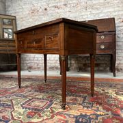 Men's dressing table in mahogany stamped period Louis XVI XVIII th century
