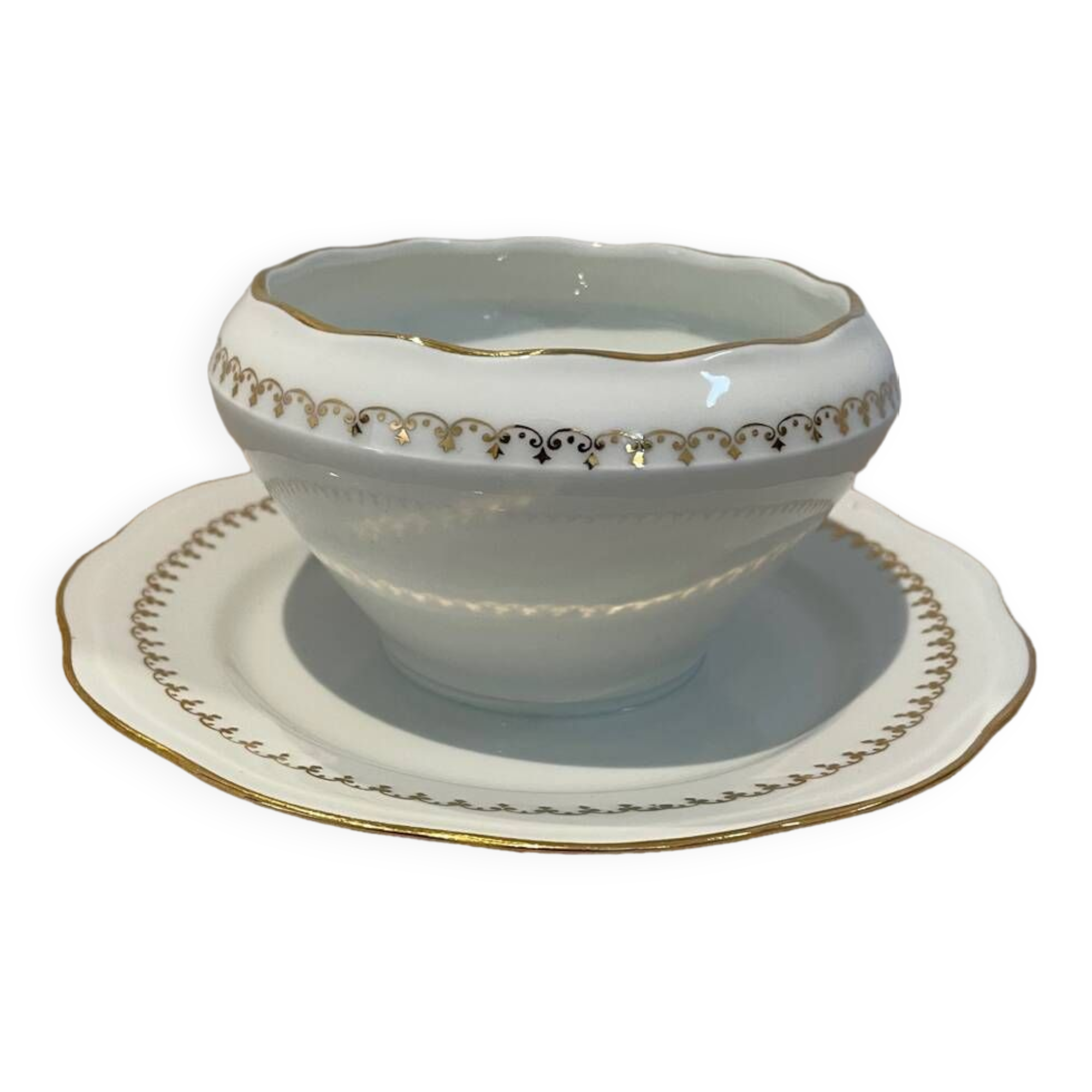 SEP porcelain gravy boat