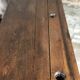School desk in oak and iron frame 1930s
