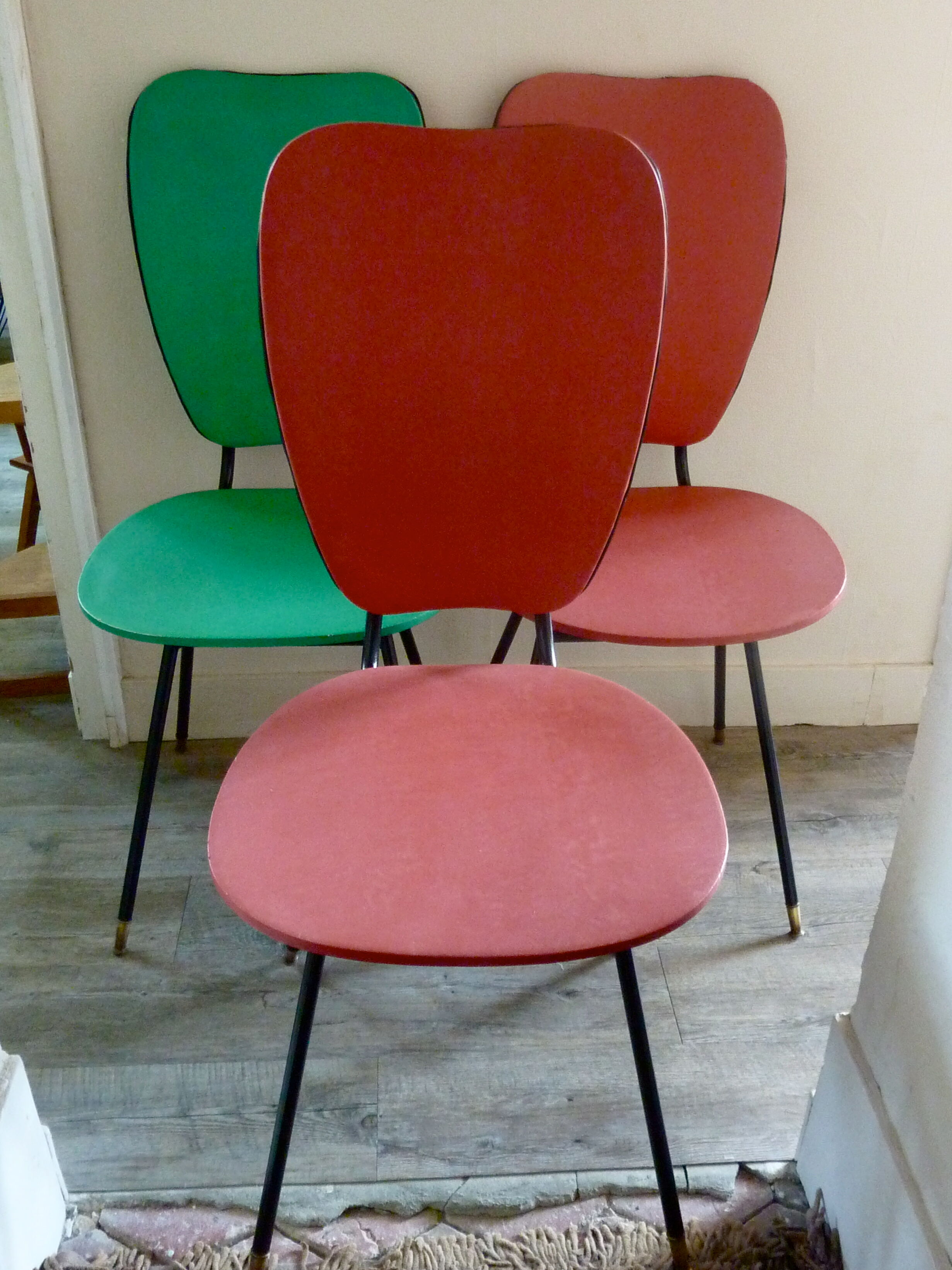 Set of 3 chairs 50-60 years