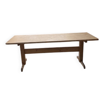 Perriand mountain furniture pine dining table