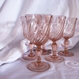 Rosaline white wine 5 glass set