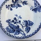Plates made Gien, Terre de Fer