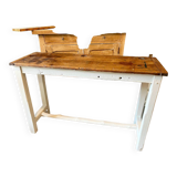 Restored wooden console