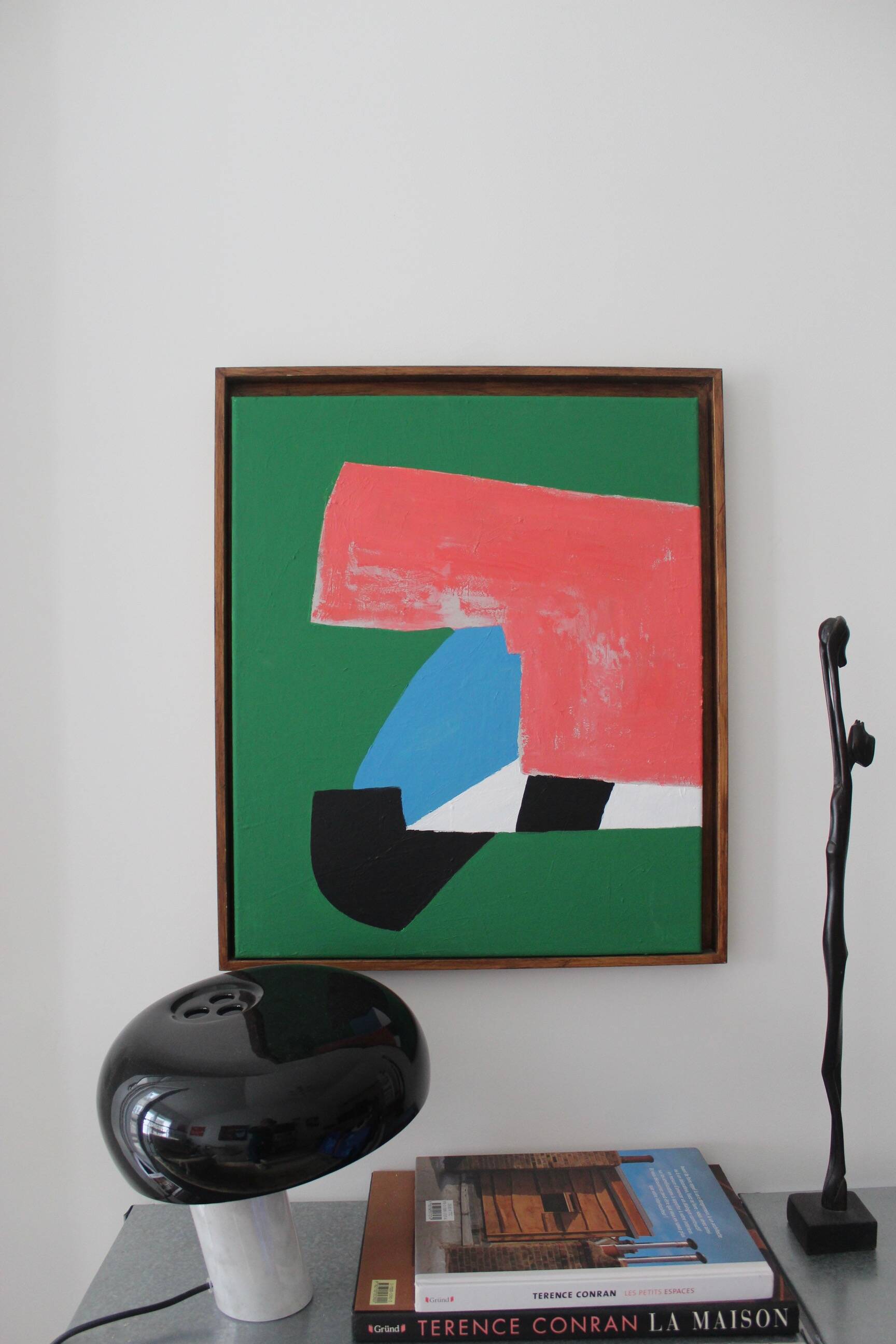 Modern minimalist art "lucky charm" by Bodasca