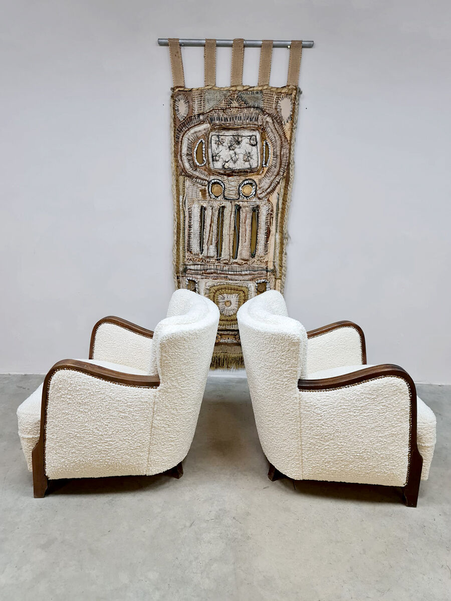 Art Deco armchairs lounge chairs