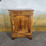 Grand confiturier en noyer Louis Philippe, buffet une porte