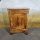 Large Louis Philippe walnut jam cupboard, one-door sideboard