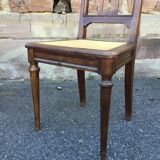 Set of 4 French chairs louis XVI vintage 30s Provence