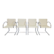 Postmodern Leather Cirkel Chairs by Karel Boonzaaijer & Pierre Mazairac for Metaform, 1980s, Set of 4