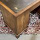 English desk from the 1950s in mahogany with a leather top.