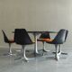Space Age dining set by Maurice Burke for Arkana
