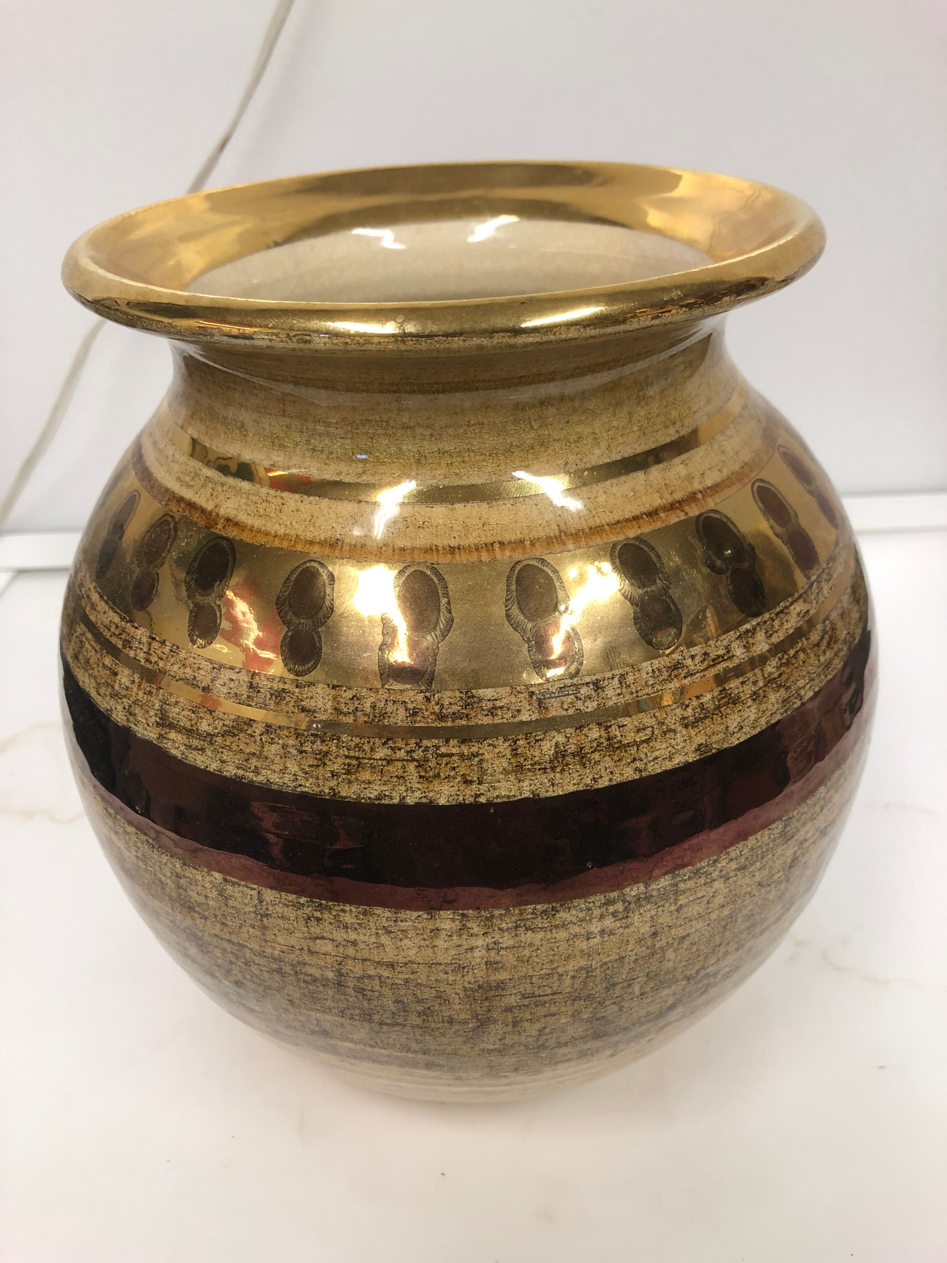 Georges Pellettier ceramic vase years 60/70