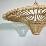 Suspension rattan saucer iron frame D:120 H:60