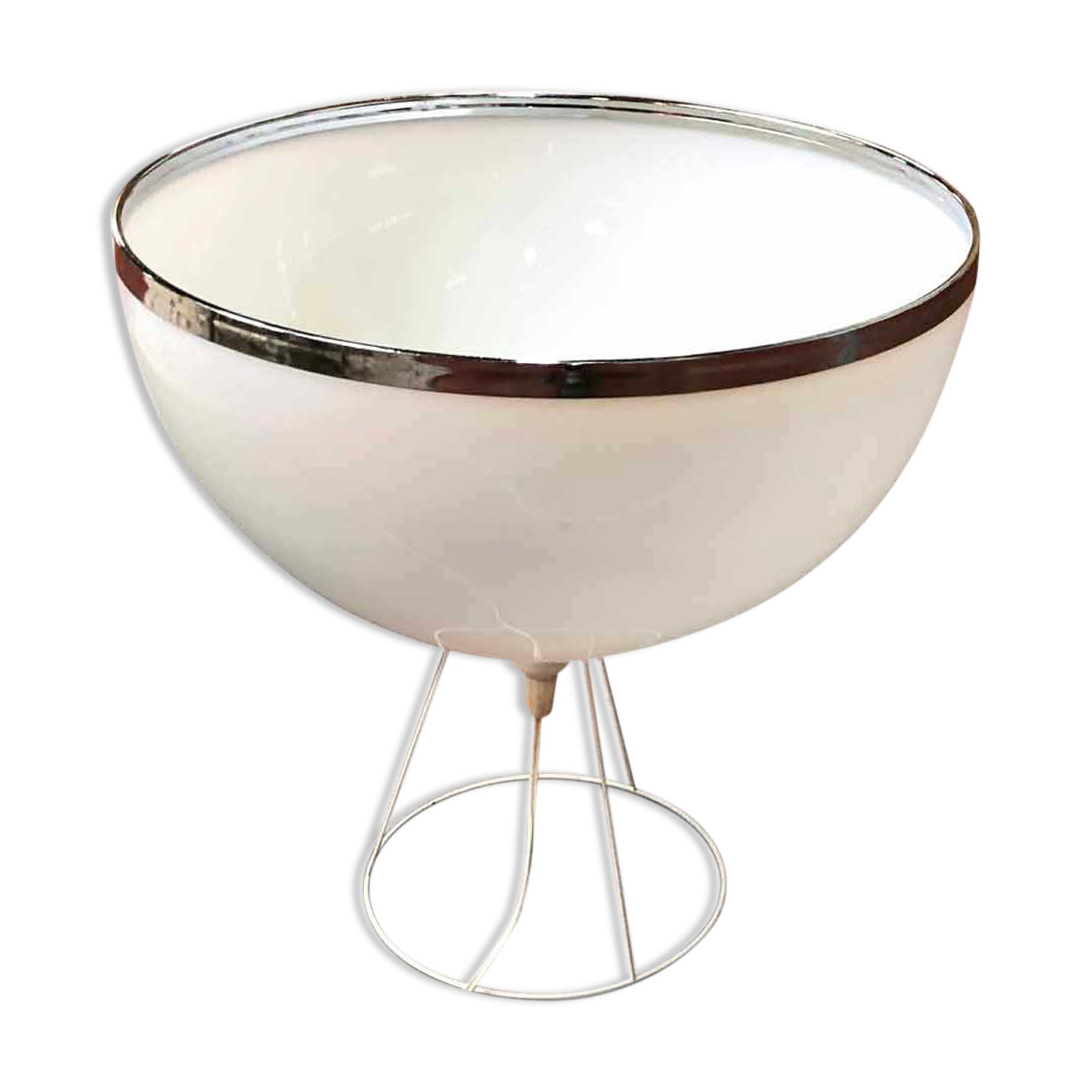 Lampe de table de style industriel vintage, années 1980