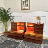 Scandinavian bedsides pair