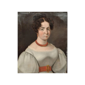 Portrait de jeune femme de qualité vers 1830