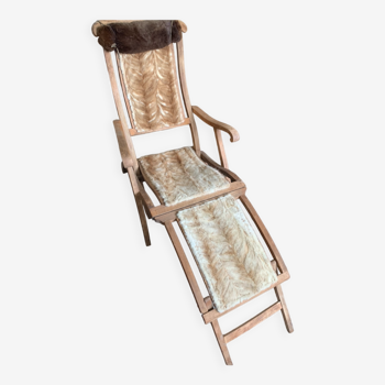 Chaise longue vintage décorative