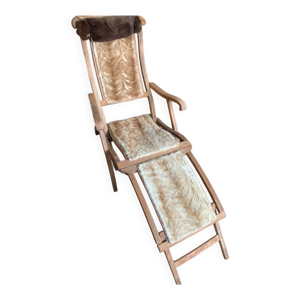 Chaise longue vintage décorative