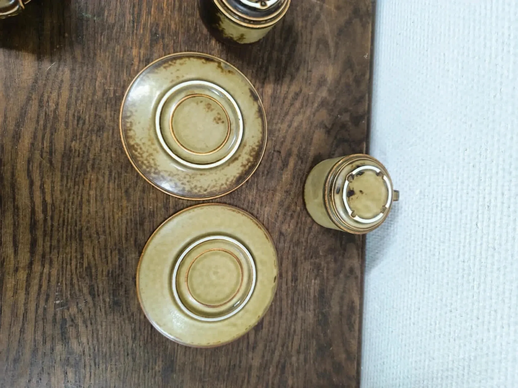 Set of 2 cups and saucers Langenthal
