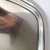 Plateau rectangulaire en inox par Cavalier England