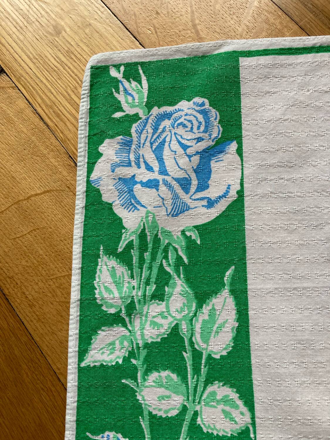 Vintage pink and blue napkins