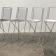 Kreuzschwinger Bar Stools 2nd Generation German by Till Behrens for Till Behrens Systeme, 2000s, set of 4