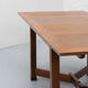 Table à manger Art Déco néerlandaise extensible des années 1920